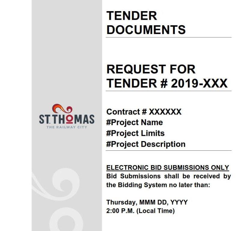 Standard Tender Document