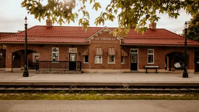 Railway City Tourism building exterior