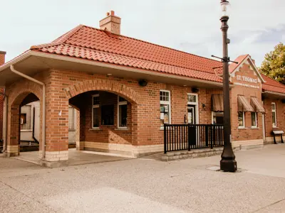 Railway City Tourism building exterior